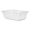 Rubbermaid Commercial Food/Tote Boxes, 3 1/2gal, 18w x 12d x 6h, Clear FG330900CLR - alternate 5